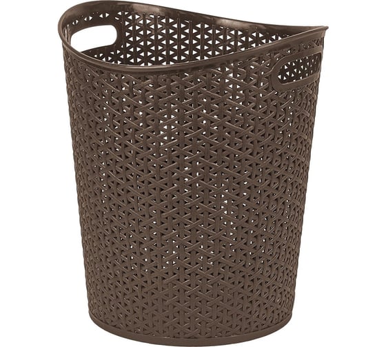 Корзина для бумаг Spin&Clean Nature 13 л венге SV4080ВНГ 249498