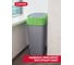 Контейнер для мусора CURVER FLIP BIN 50 л зеленый 02172-P80-00 7