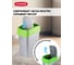 Контейнер для мусора CURVER FLIP BIN серебристый/зеленый 9 л 02170-P80 3