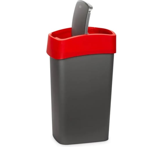 Контейнер для мусора CURVER FLIP BIN 50 л красный 02172-547-00
