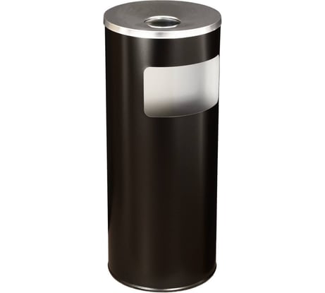 Корзина с пепельницей Титан Мета 250Н черный 4607078081069