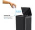 Сенсорное ведро для мусора Tesler STB-44 BLACK 00000201453 10