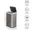 Сенсорное ведро для мусора Tesler STB-33 INOX 00000201452 3