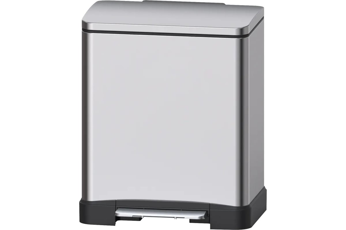 Педальное ведро WeltWasser WW LASSY MT 12L Матовая сталь 10000006128 ...
