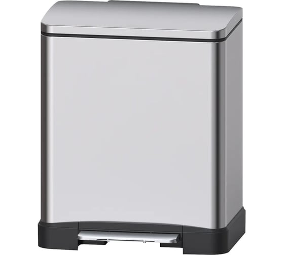 Педальное ведро WeltWasser WW LASSY MT 12L Матовая сталь 10000006128
