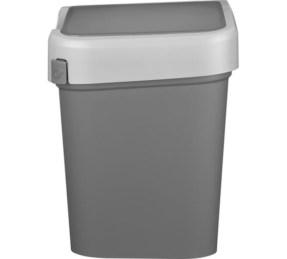 Ведро для мусора, контейнер для мусора Econova "SMART BIN" 50Л (Серый) 434258111