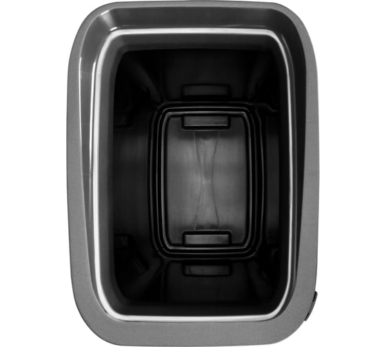Ведро для мусора, контейнер для мусора Econova "SMART BIN" 50Л (Черный) 435245813
