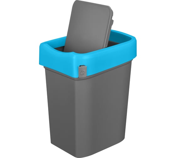 Ведро для мусора, контейнер для мусора Econova "SMART BIN" 50Л (Синий) 434258117