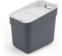 Контейнер для мусора CURVER READY TO COLLECT темно-серый/светло-серый 20 л 02102-229-00