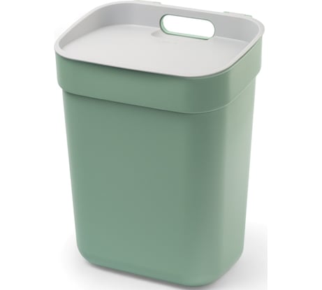 Контейнер для мусора CURVER READY TO COLLECT зеленый/светло-серый 10 л 02101-393-00