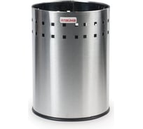 Корзина LAIMA металл.для мусора Bionic, 7л, мат, перфорированная, несгораемая, 232267