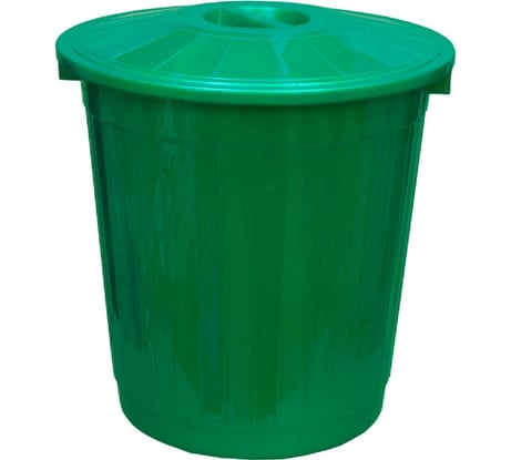 Бак Тара.ру с крышкой, 50 л, зеленый 05593