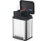 Мусорный контейнер Hailo Oko duo Plus M 2x9 л, сталь, белый, 0622-230 2