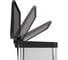 Мусорный контейнер Hailo Oko duo Plus M 2x9 л, сталь, белый, 0622-230 3
