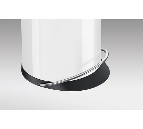 Мусорный контейнер Hailo Harmony M 12л, сталь, черный, 0515-060