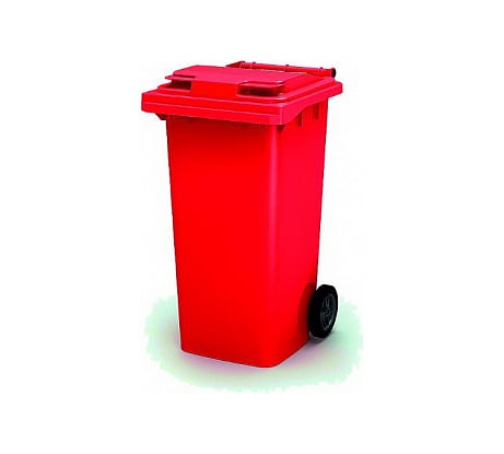 Мусорный контейнер Пластик Система 240 л красный 24.C29.40