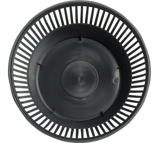 Корзина для бумаг Staff "Optima" сетчатая, 9 л, черная 238254