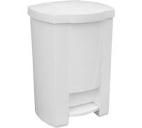 Пластиковая корзина Merida с открывающейся крышкой для мусора с педалью 7,5 л KAB401
