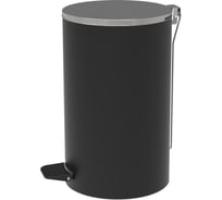 Педальная урна Титан Мета 20 л, черный/хром 4670026245318