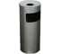 Корзина для бумаг Титан Мета Ц 250Н с пепельницей алюминий 4607078083575 1