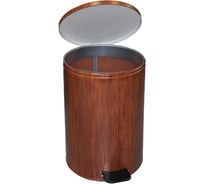 Педальная урна Титан Мета 20 л вишня 4607078088365