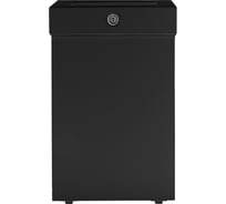 Корзина для мусора Merida STELLA R (BLACK) с конусным отверстием металлическая 12 л KSC107.R