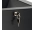 Корзина для мусора Merida STELLA R (BLACK) с конусным отверстием металлическая 12 л KSC107.R 2