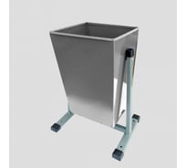 Комплект урн уличных FerrumFormat Пирамида 4 шт серебро 4620065516566