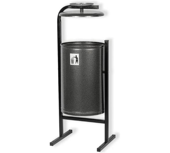 Урна уличная FerrumFormat Космос серебро 4620065510359 1
