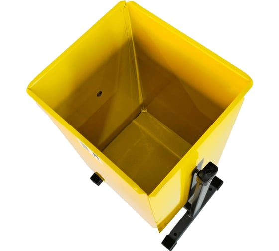 Урна уличная FerrumFormat Уралочка Бюджет 2 желтый 4620065511318 1