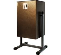 Урна уличная FerrumFormat Уралочка Бюджет 2 бронза 4620065511424