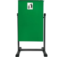 Урна уличная FerrumFormat Уралочка Бюджет 2 зеленый 4620065511370