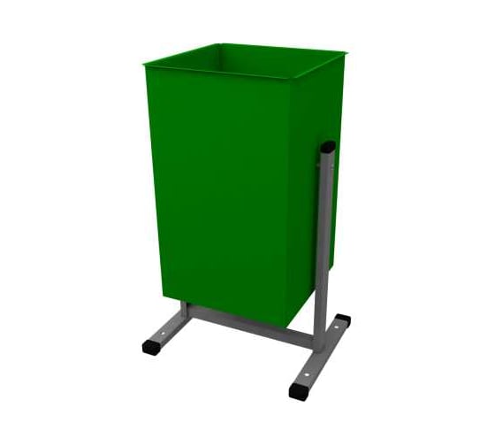 Урна уличная FerrumFormat Уралочка Бюджет 2 зеленый 4620065511370