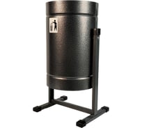 Урна уличная FerrumFormat Уралочка Бюджет серебро 4620065511059