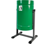 Урна уличная FerrumFormat Уралочка Бюджет зеленый 4620065510984