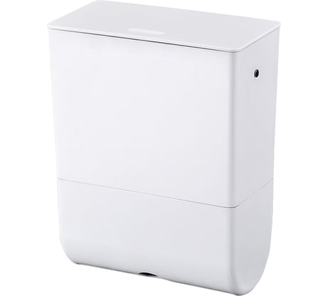 Ведро для мусора Foodatlas JAH-543 держатель бумажного полотенеца, 6 л белый ЦБ000000274