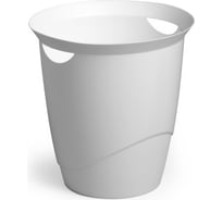 Легкая пластиковая корзина для мусора DURABLE TREND 16 литров, белый 1701710010