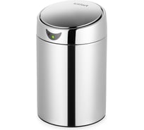 Сенсорное мусорное ведро серебряный KITFORT КТ-6018-2