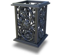 Чугунная урна 7 скамеек Ренессанс 66012/РЕНС/9005