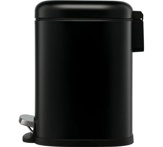 Мусорное ведро Smart Solutions с педалью, графит, 6 л SS0000247