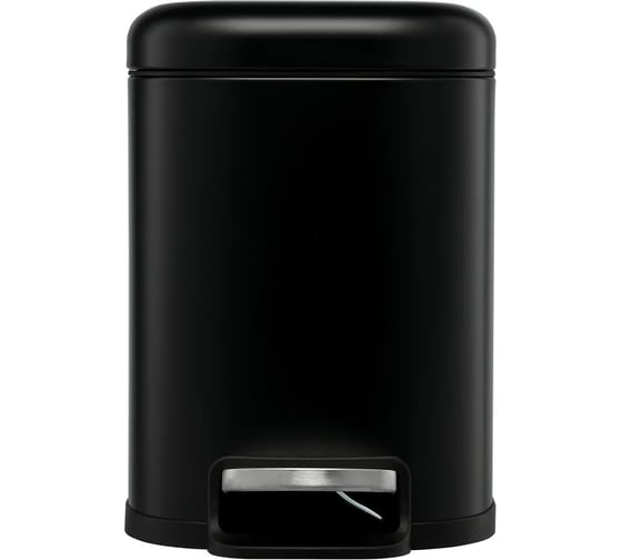 Мусорное ведро Smart Solutions с педалью, графит, 6 л SS0000247