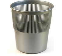 Сетчатая корзина для бумаг Calligrata Uni пластик 12 л серая 4754055