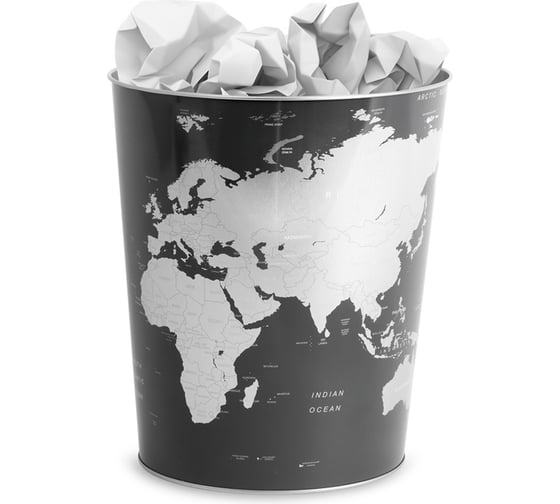 Корзина для бумаг Balvi Globe 25566
