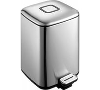 Педальное ведро WeltWasser WW MILA MT 12 л матовая сталь 10000000886