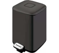 Педальное ведро WeltWasser WW MILA BL 12 л черный матовый 10000001059