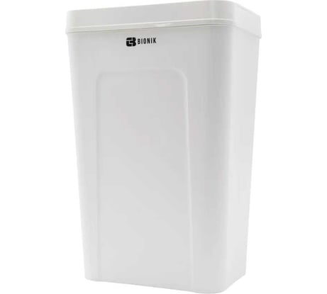 Ведро для мусора сенсорное BIONIK цвет белый, 12 л BK6008