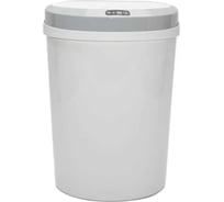 Ведро для мусора сенсорное BIONIK цвет белый, 12 л BK6017