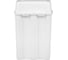 Ведро мусорное Luscan PROFESSIONAL Luscan Professional настенное 23л белое 3521W 1012161 4