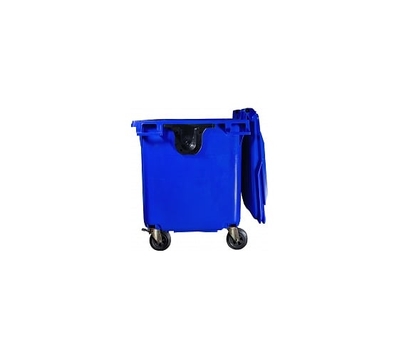 Мусорный контейнер INTELLPACK 1100 л на колёсах с крышкой, синий int - IP 22.C19