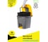 Мусорный контейнер INTELLPACK 30 л серый с жёлтой крышкой, серым люком 11030GYYE 7